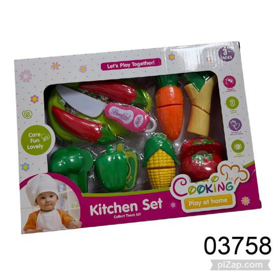 Imagen de VERDURAS EN SET CON ABROJO CUCHILLO Y TABLITA 6.26